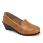 Comfortable Slip-On Loafers Moccasins & Bellies Without Laces - Beige-124