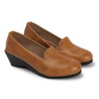 Comfortable Slip-On Loafers Moccasins & Bellies Without Laces - Beige-127