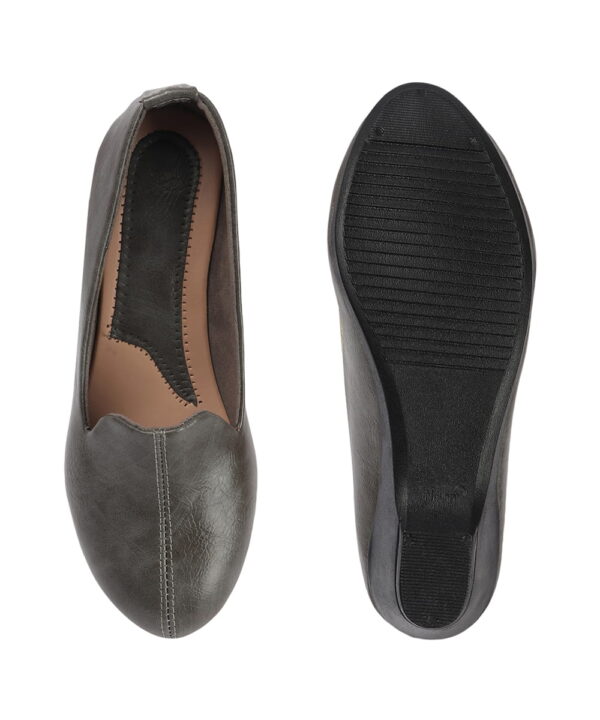 Comfortable Slip-On Loafers Moccasins & Bellies Without Laces - Grey-133