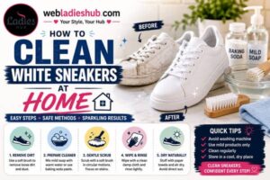 How to Clean White Sneakers at Home