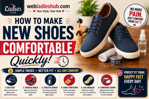 How to Make New Shoes Comfortable Quickly