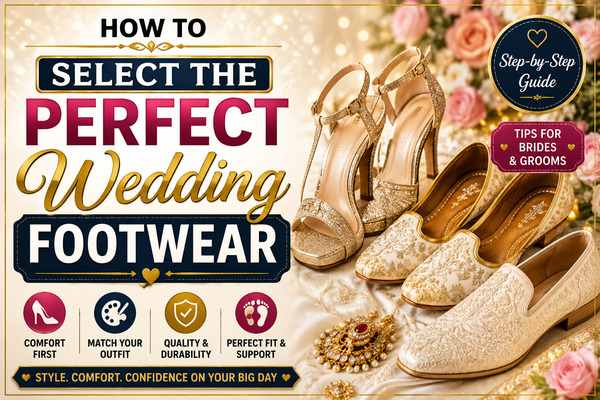 How to Select the Perfect Wedding Footwear