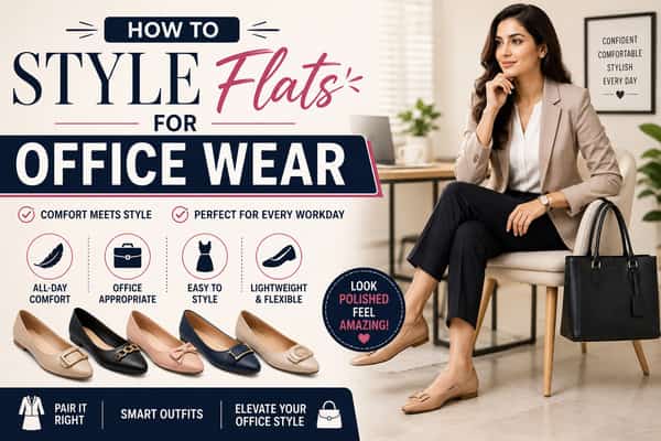How to Style Flats for Office Wear