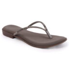 Office Wear thong Slip-On Fancy Slippers - Taupe-170