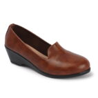 Slip-On Loafers Moccasins & Bellies Without Laces - Tan-116