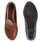 Slip-On Loafers Moccasins & Bellies Without Laces - Tan-119