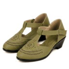 Women’s Wedge Sandals Low Heel - Olive-263