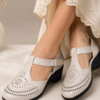 Women’s Wedge Sandals Low Heel - Taupe-270